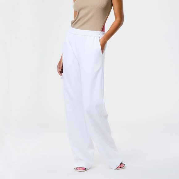 Tibi Active Knit Wide Leg Pull On Pant - size S - Picture 1 of 10